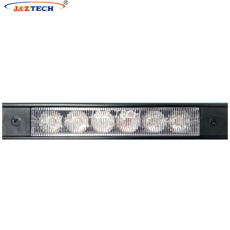 Luz estroboscópica de doble color Luz de advertencia LED para vehículo rojo / azul / blanco a ámbar JZ-510-4