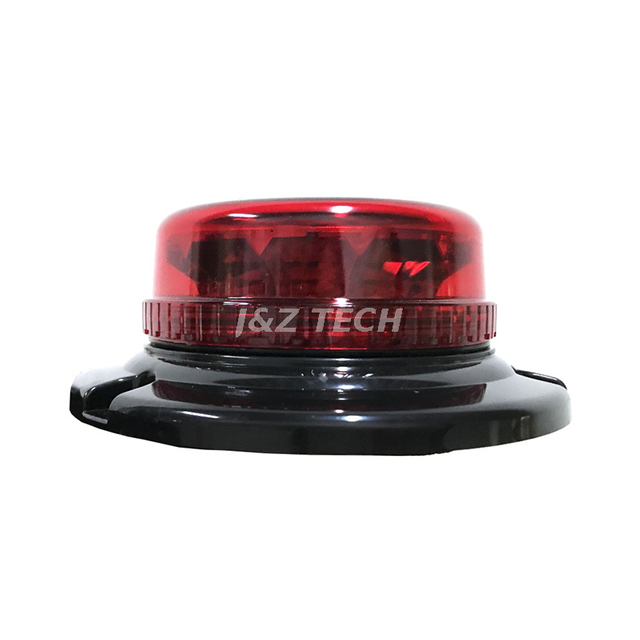 Luz de baliza LED giratoria estroboscópica de ambulancia roja