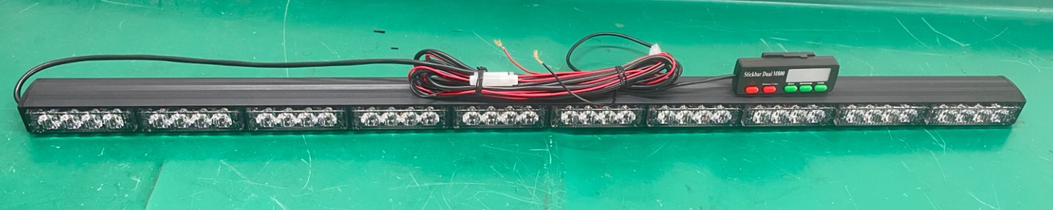 amber to white dual stick lightbar Barra de luces doble