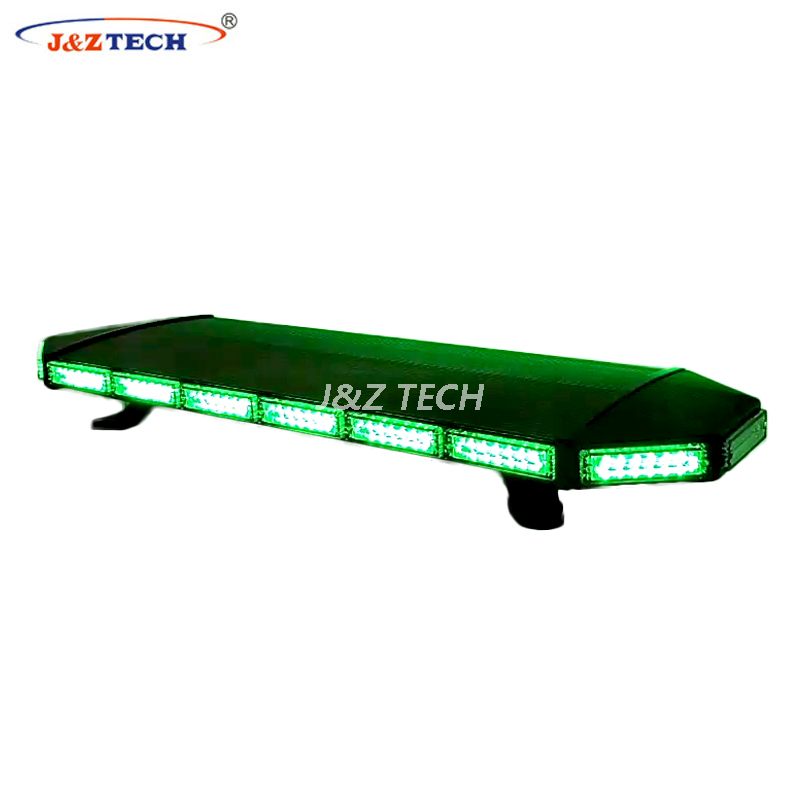 Barras de luces LED multifuncionales de tamaño completo de aluminio verde