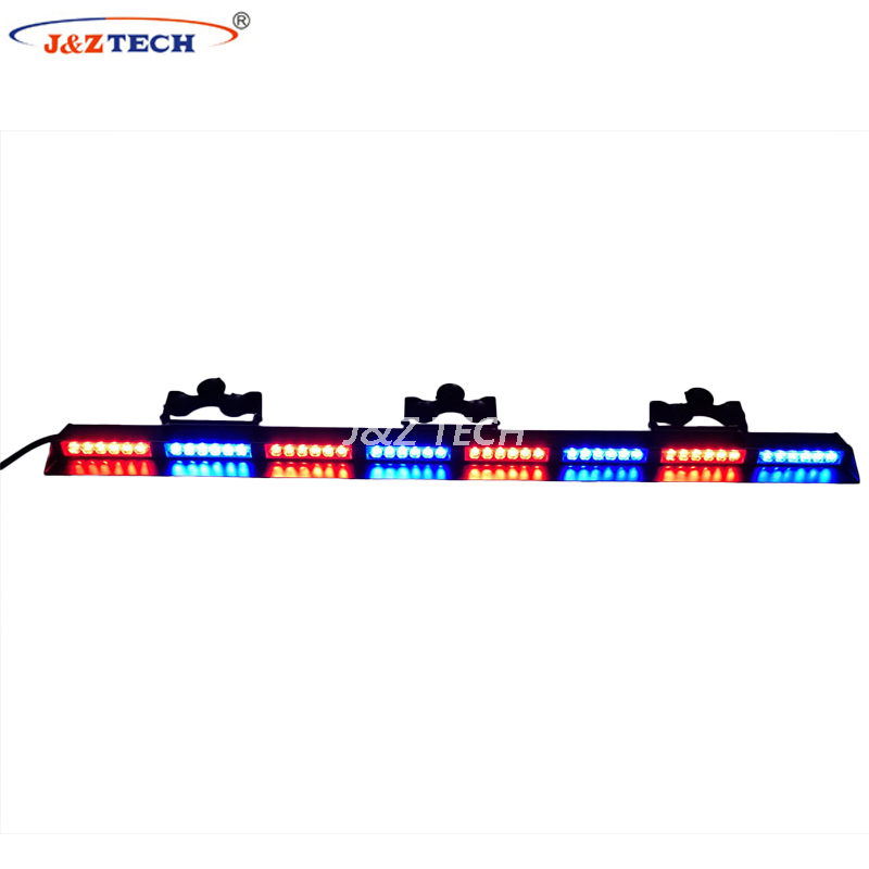 Barra de luces LED direccional de dos colores para visera