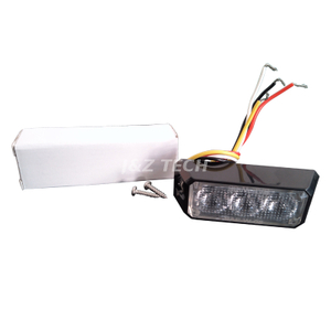 Luz estroboscópica LED para coche de emergencia con brillo estupendo de 3 LED