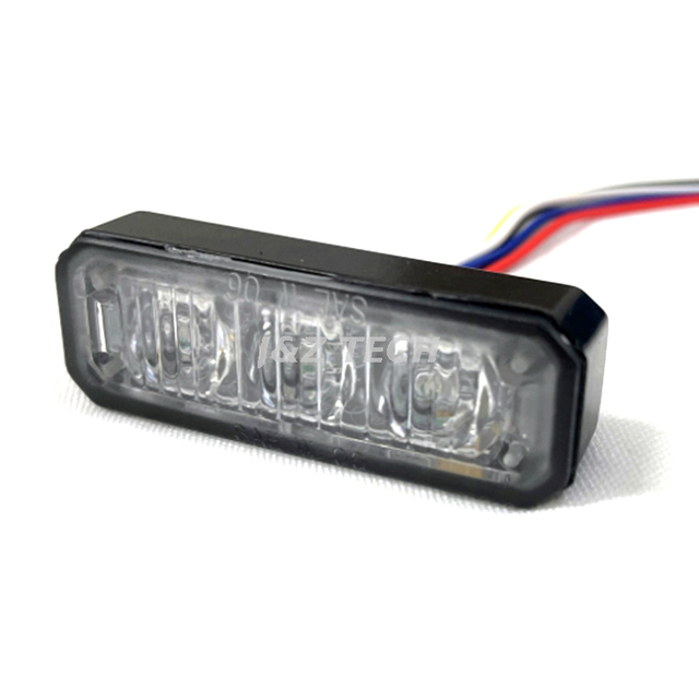 Luz estroboscópica LED impermeable para motocicleta LED súper de 3 vatios