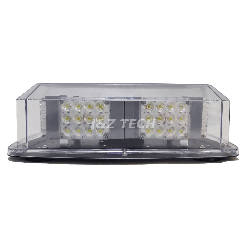 Minibarra de luces LED con alimentación ámbar para camiones