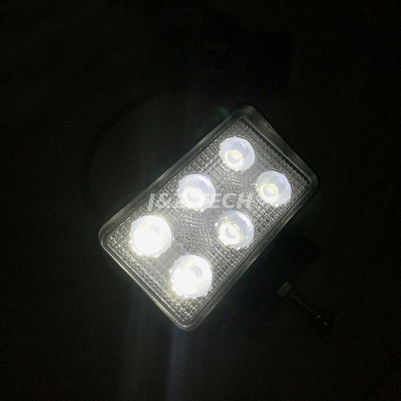 Luces de trabajo LED de luz puntual de 4,5 pulgadas, 18 vatios, 3*3