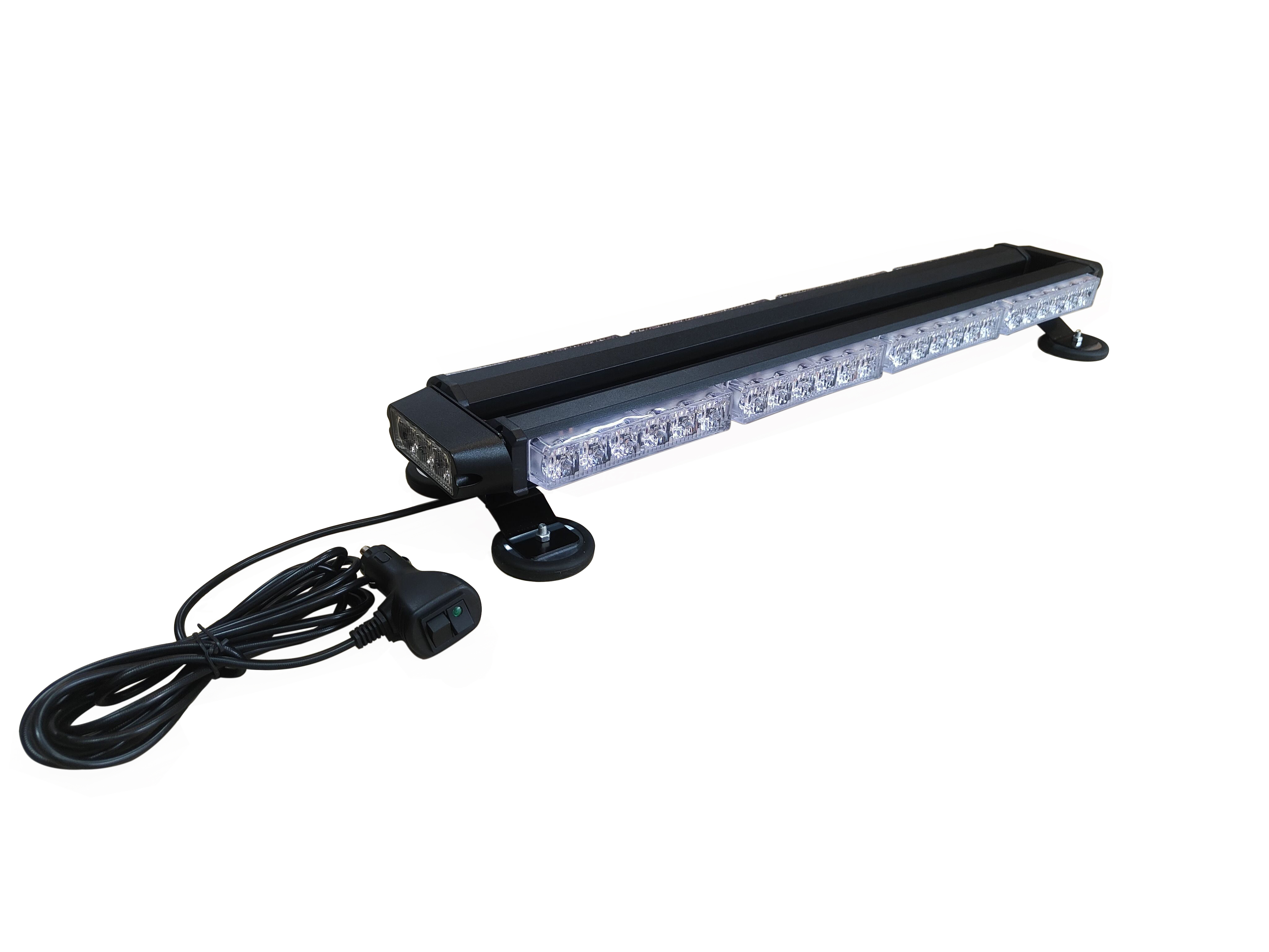 Luces intermitentes de emergencia para vehículos LED-318-4, barra de luz LED magnética de 12V, luces intermitentes de emergencia de 54W