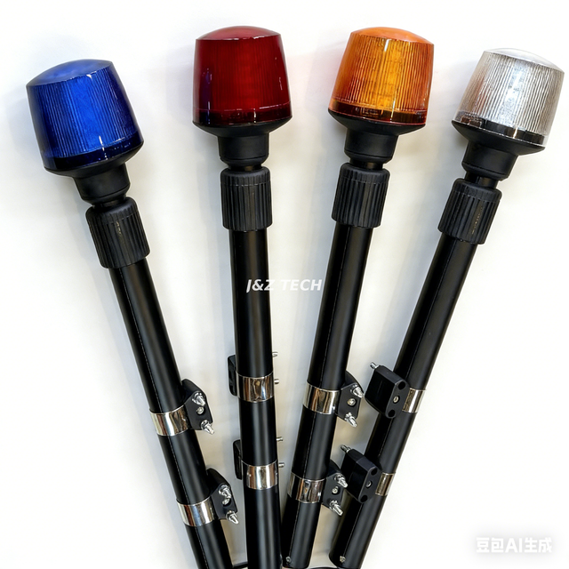 luz estroboscópica de seguridad trasera para motocicleta