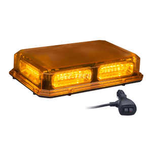 Mini barra de luces LED de policía estroboscópica impermeable