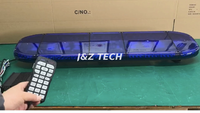 Controlador inteligente integrado de sirena y barra de luces con manija multifunción para vehículos especiales