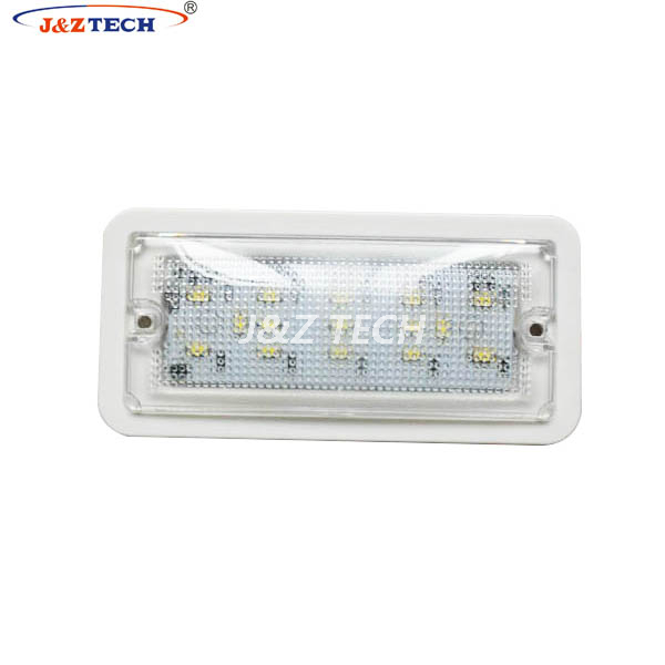 Luz perimetral LED de montaje interior blanca para ambulancia